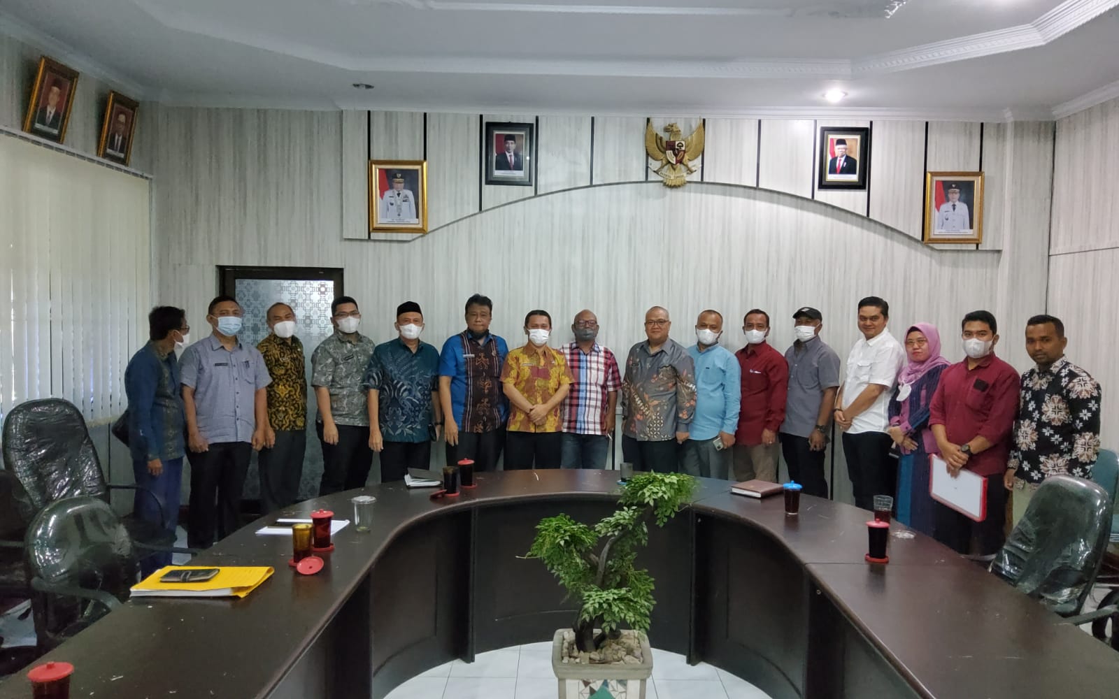 DPRD Komisi B Tapsel RDP Bersama Dinas Kehutanan Provsu