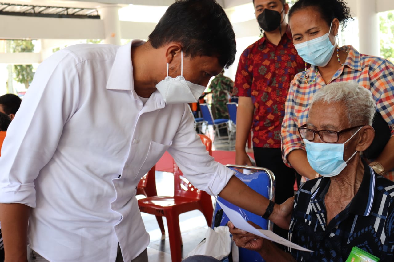 Percepat Target Vaksinasi,Pemkab Toba dan Polres Berkolaborasi Gelar Vaksinasi Serentak