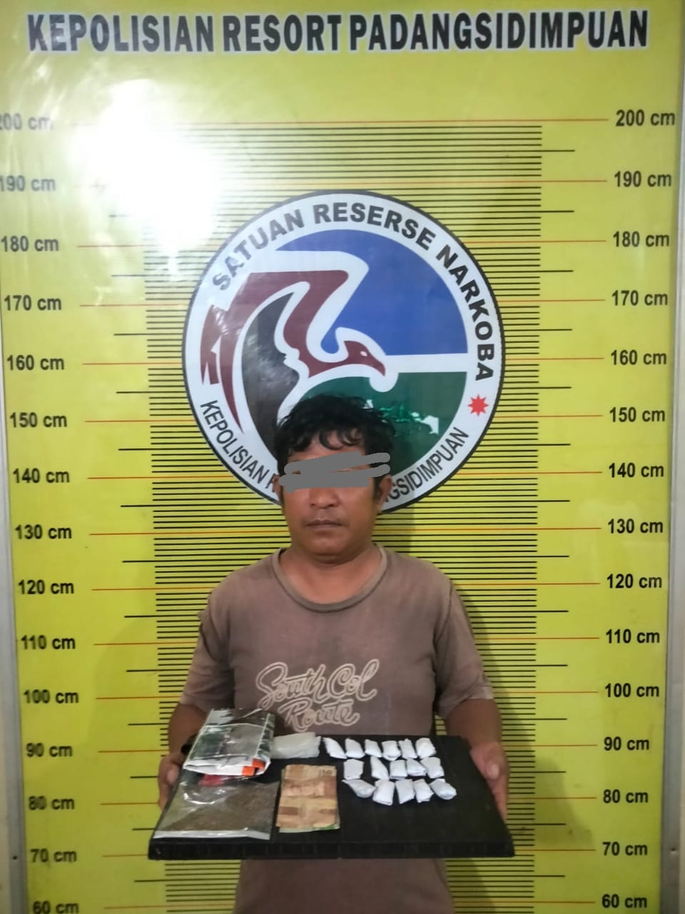 Saat Mau di Tangkap, Pria Kampung Toba ini Coba Kelabui Petugas