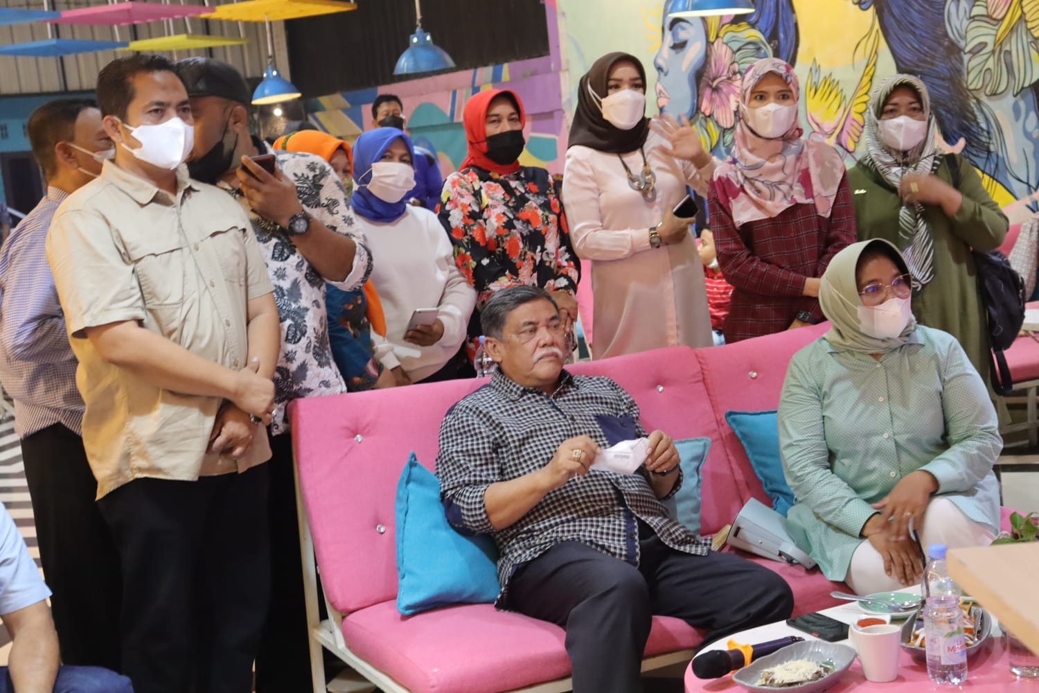 Nobar Tiga Besar KDI 2021, Wabup Deli Serdang: Semoga Kayla Lolos Grand Final