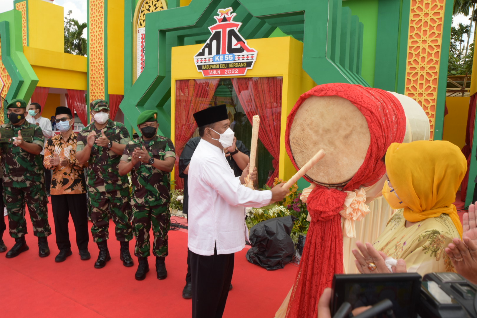 Bupati Deli Serdang Tutup MTQ Ke 55 Tahun 2022