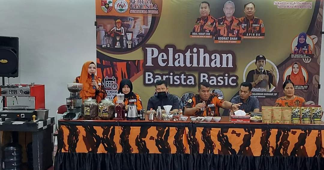 MPW PP Sumut Gelar Pelatihan Barista Kopi, Diharapkan Dapat Menciptakan Wirausaha Muda
