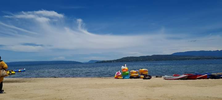 Pemkab Toba Lakukan Penataan Pantai Wisata Lumban Bulbul,Balige