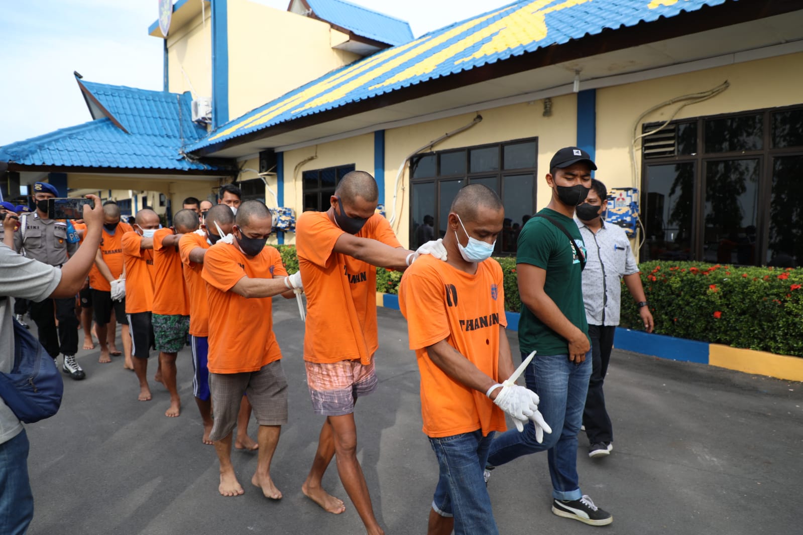 Ditpolairud Polda Sumut Amankan 86 Pekerja Migran Ilegal