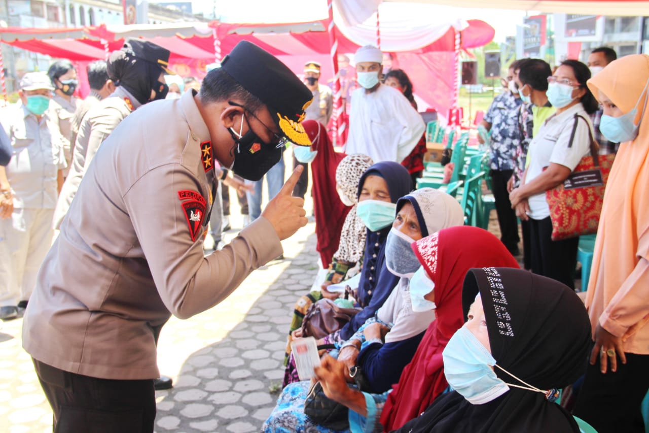 Kapolres beserta Forkopimda Sambut Kunker Kapoldasu, 
