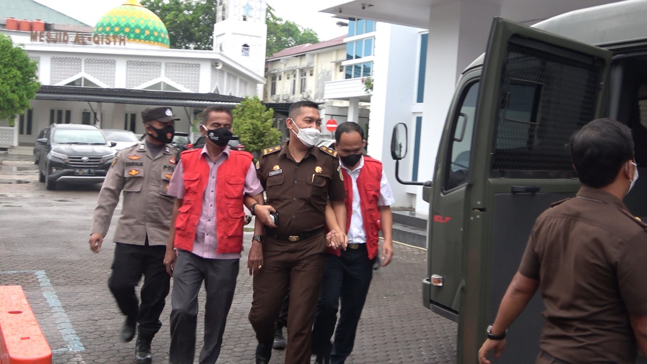 Empat Terdakwa Dugaan Korupsi Dana Covid-19 Samosir Ditahan, Ini Kata Kejatisu