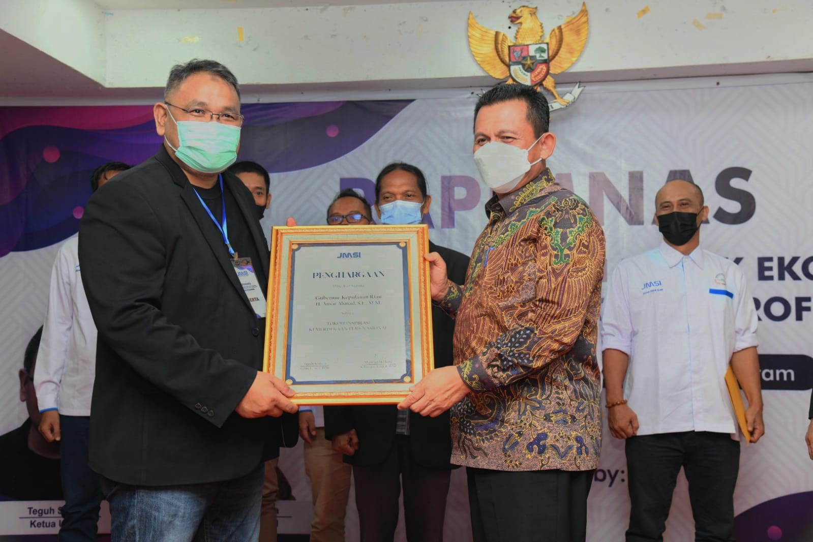 Rapimnas  JMSI Tahun 2022 Sukses, Ansar Ahmad Sebagai Tokoh Inspirasi Pers, Ini Kata Ketum