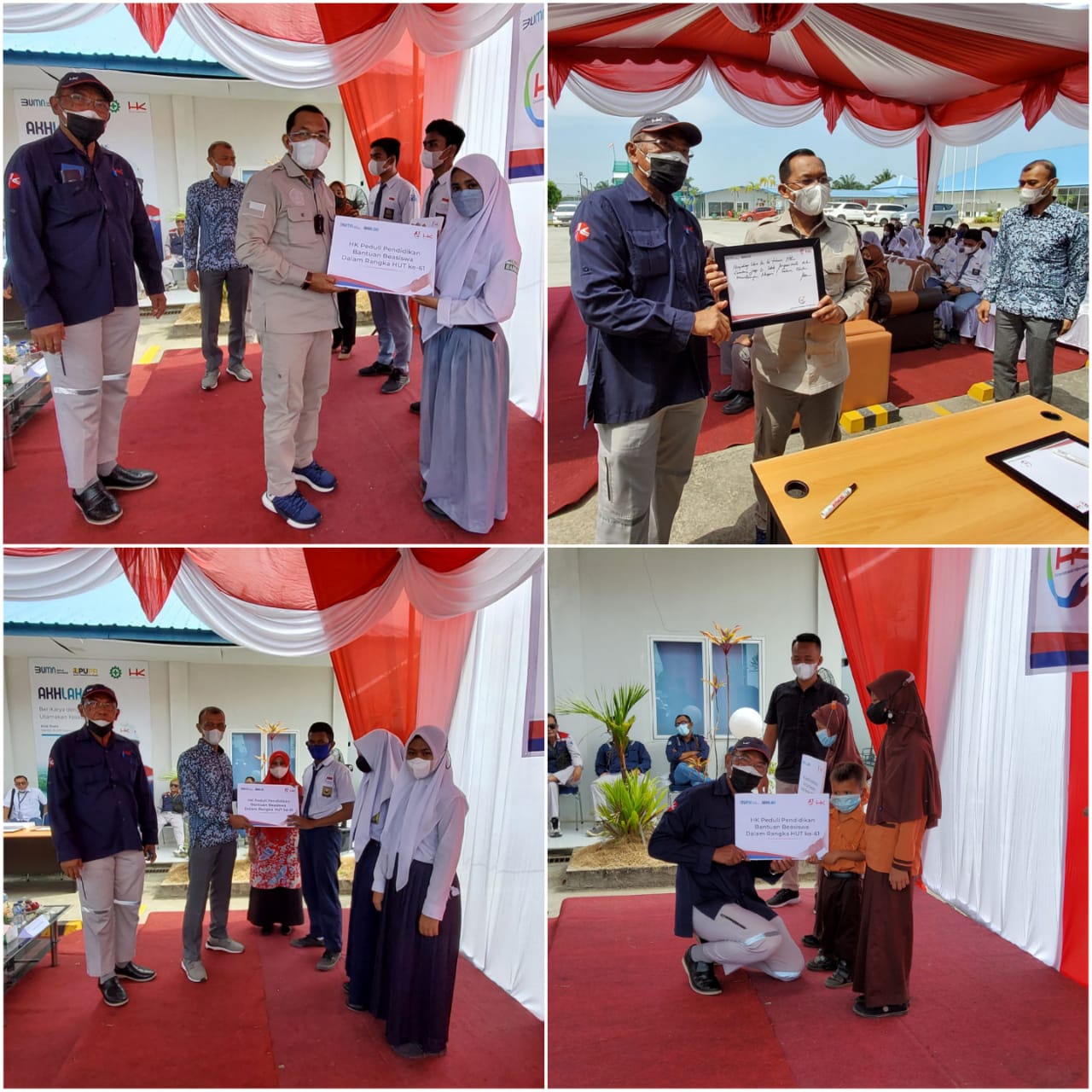 Kadisdik Ilyas Sitorus : HK Peduli memberikan nilai posifit Perusahaan Dimata Publik