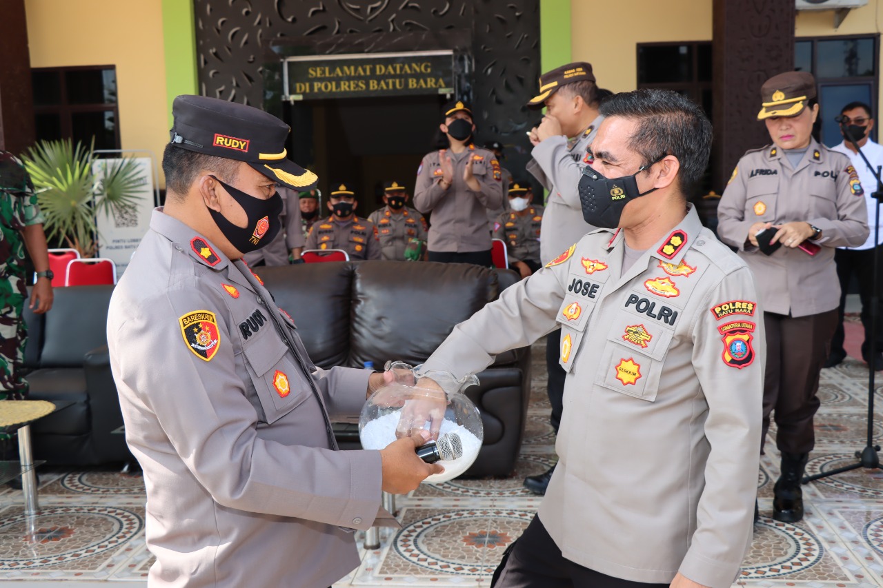 Polres Batu Bara Undi Pemenang Mobilisasi Vaksin Berhadiah