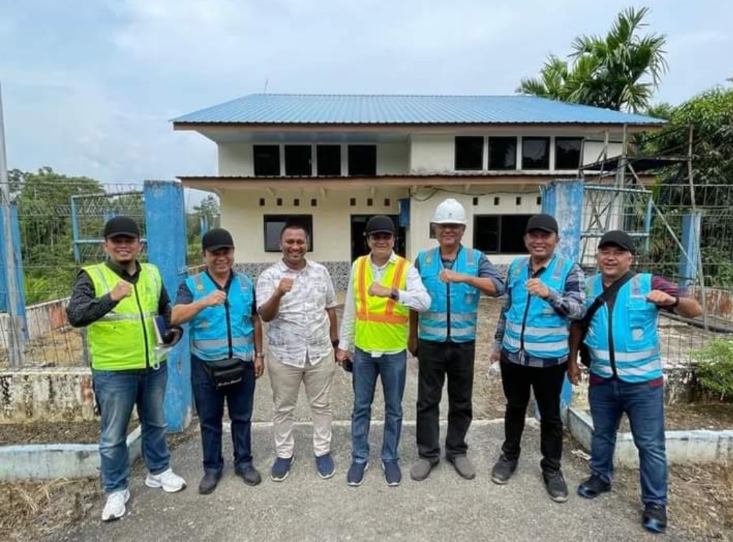 Dirut Bersama Tim, Mengunjungi Mata Air Kabupaten Nias Utara