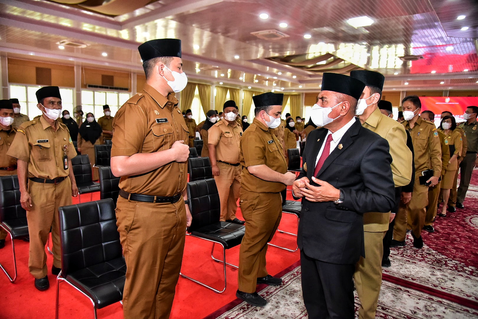 126 Pejabat Administrator dan Pengawas Dilantik,  Edy Rahmayadi Ingatkan ASN Tidak Terlibat Politik Praktis