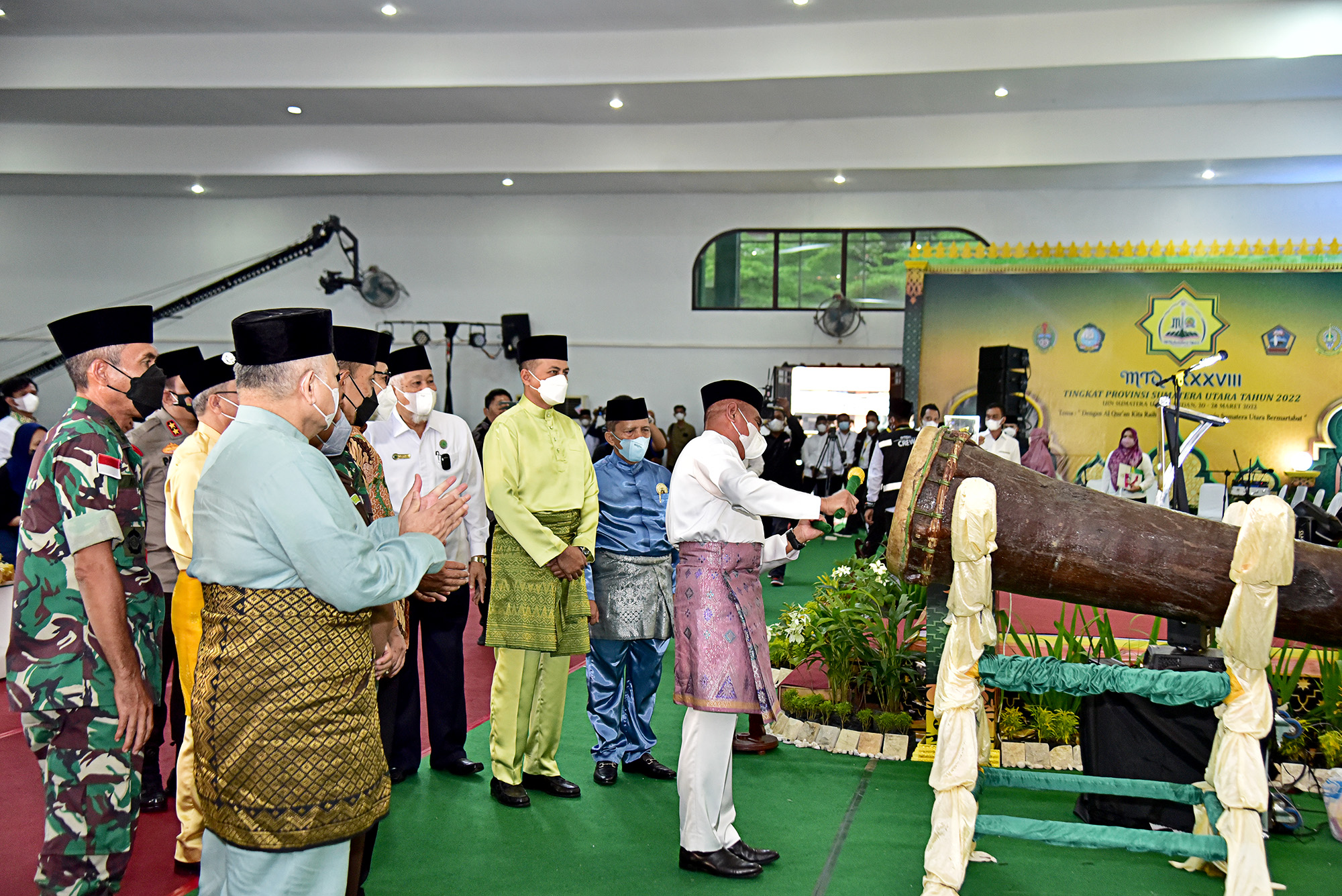 Gubernur Edy Rahmayadi Buka MTQ XXXVIII Tingkat Sumut 2022,  Keberhasilan Harus Menjadi Ukuran Akhlak dan Ketaatan Umat