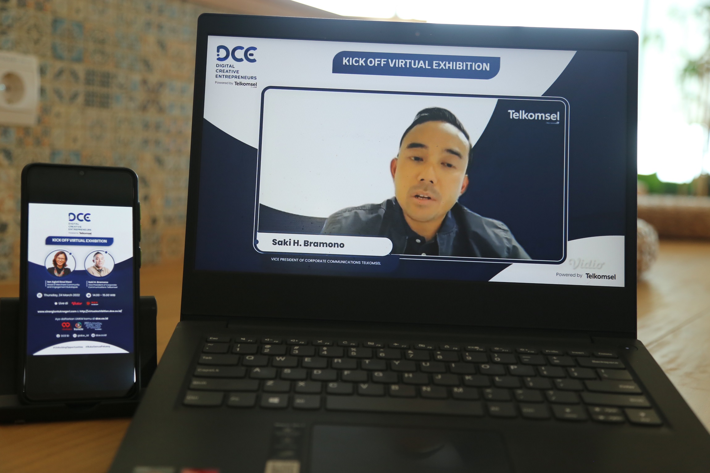 Telkomsel Ajak UMKM Lokal Melesat Dengan Digital Bersama 150 Peserta Digital Creative Entrepreneurs Virtual Exhibition