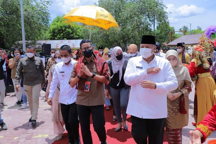 Wawako Ramadhani Buka Bersama Anak Yatim di Masjid Nurul Huda Tembok