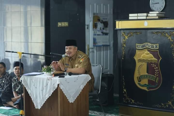 Wako Solok Buka Pesantren Kilat Bagi CPNS dan PPPK di lingkungan Pemerintah Kota Solok Formasi tahun 2021