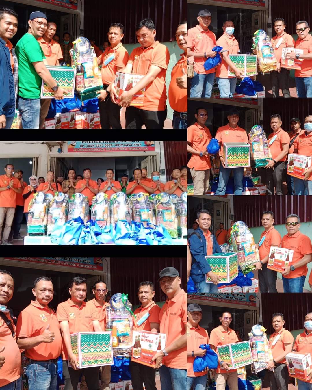 Jelang Idulfitri, Ketua Pewarta Bagikan Paket Lebaran, Ini Kata Chairum Lubis SH