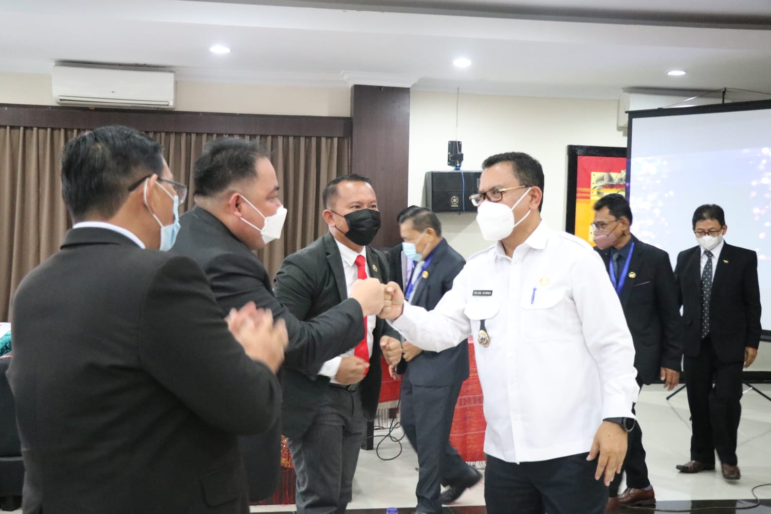 Bupati Ir Poltak Sitorus Hadiri Musda V GSPDI Daerah Sumatra Utara - Aceh Yang Dilaksanakan di Toba