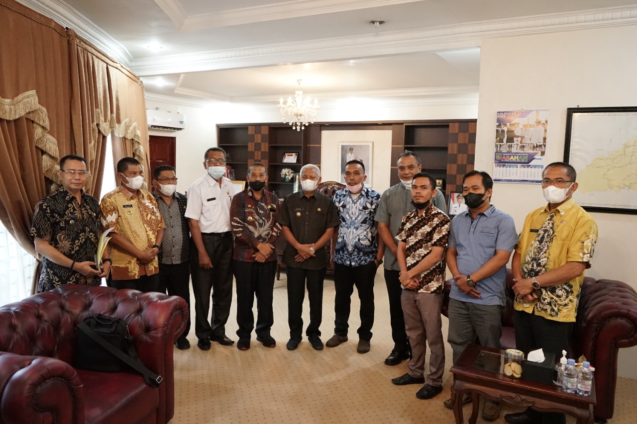 Bupati Terimakasih Kepada PD.IPA Asahan Dapat Membantu Membangun Kabupaten Asahan