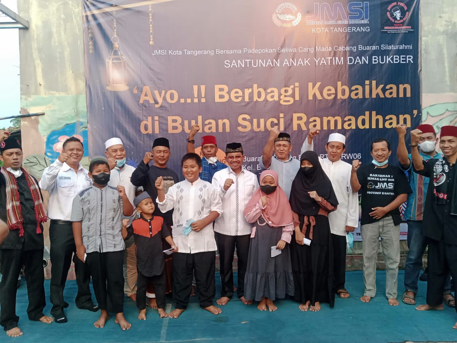 JMSI Kota Tangerang Bersama Padepokan SCM Gelar Santunan Anak Yatim