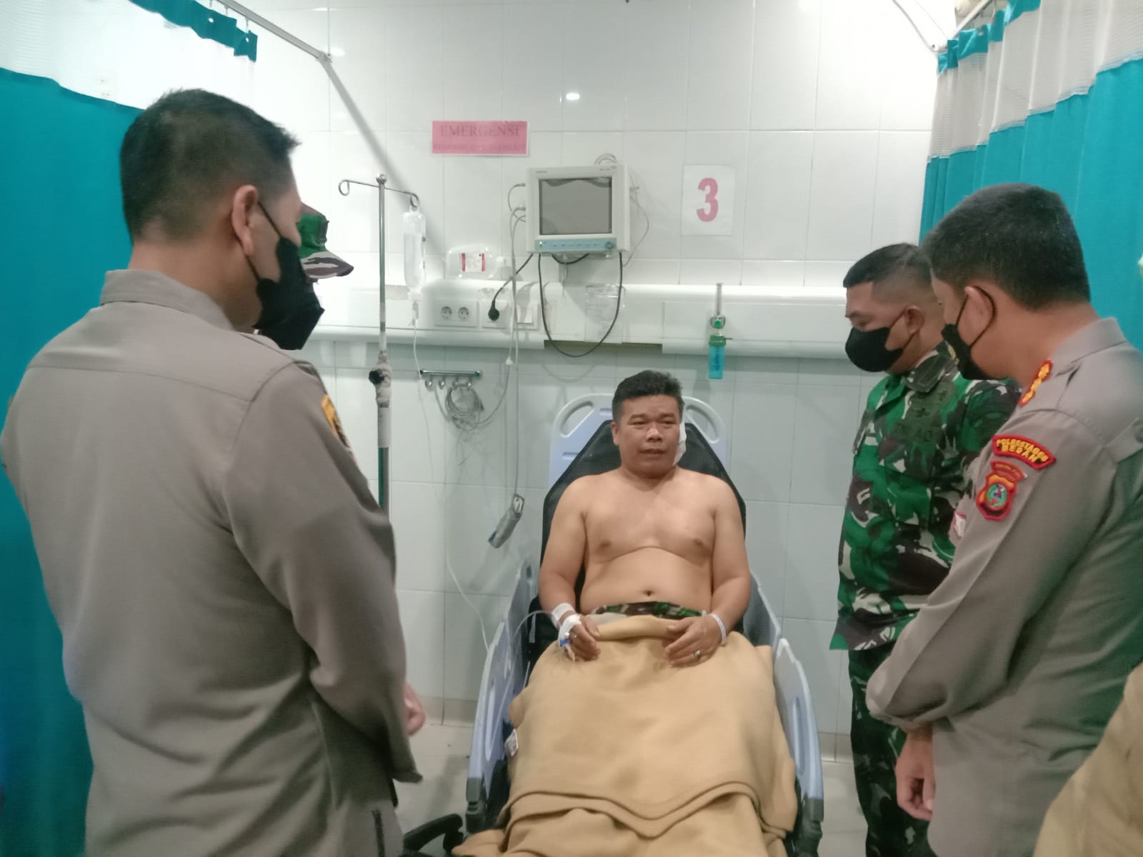 Serda Suardi Dibacok Heri Preman Sunggal