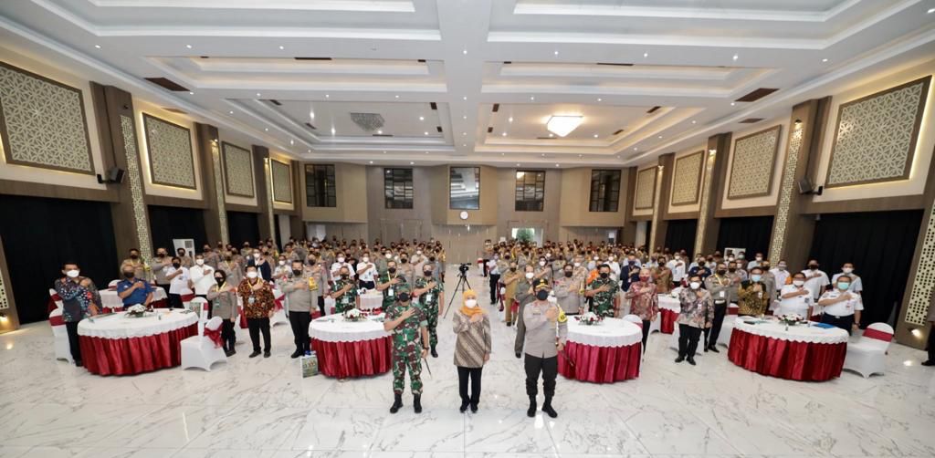 Antisipasi Mudik Lebaran, Forkopimda Jatim Gelar Rapat Kordinasi