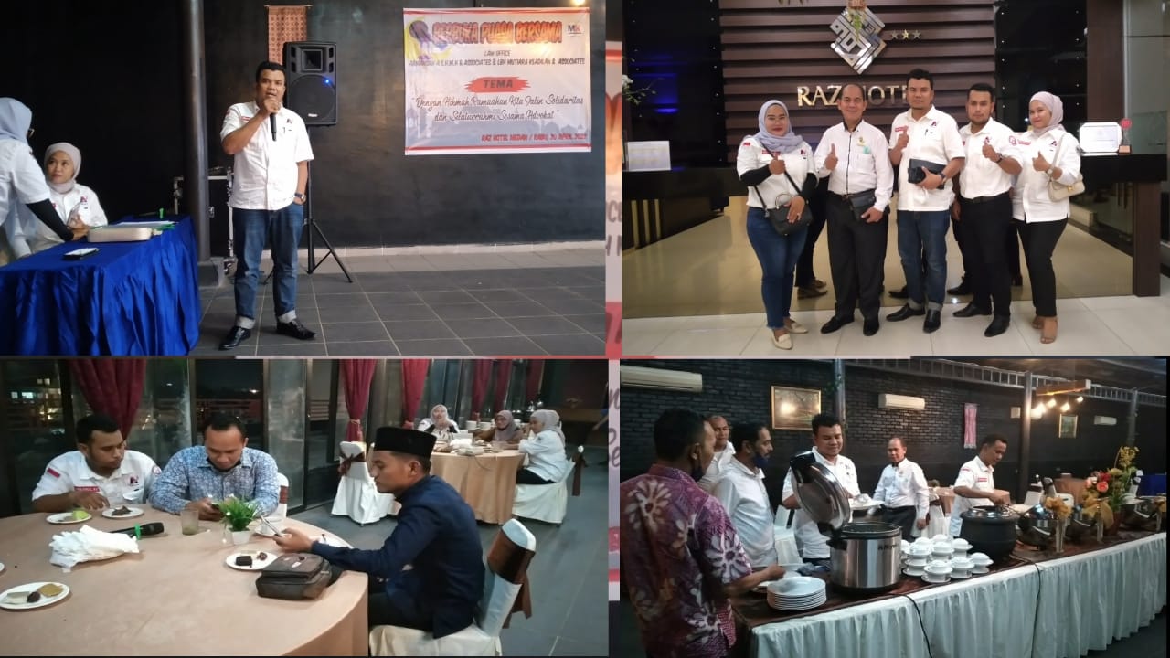 Jalin Silaturrahmi Sesama Advokat, Law Office Armansah Gelar Bukber, Ini Kata Direktur  lBH Mutiara Keadilan Armansah SH