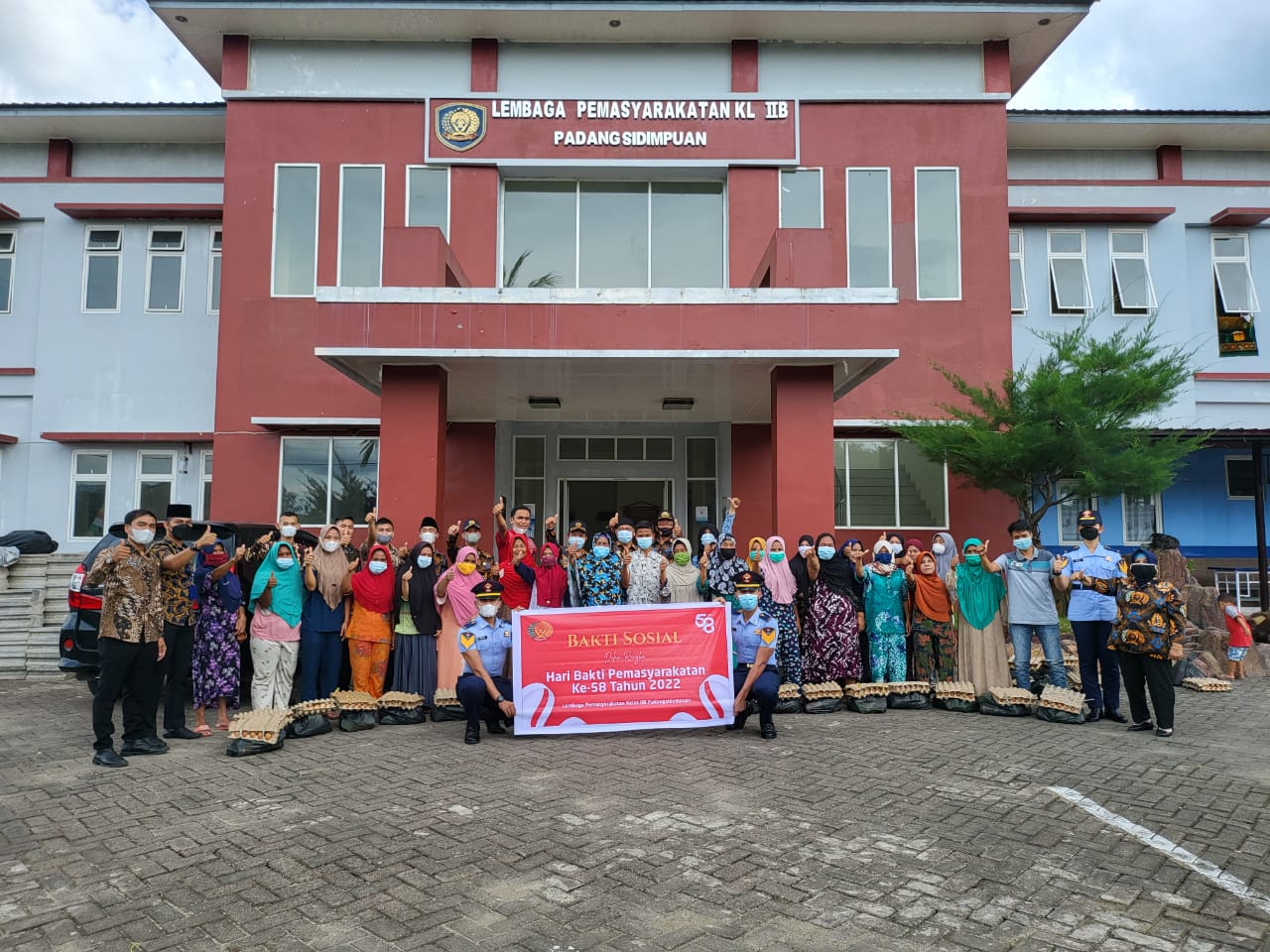 Dalam rangka  HBP Ke-58, Lapas Kelas IIB P.Sidempuan Kanwil Kemenkumham Sumut Gelar acara 