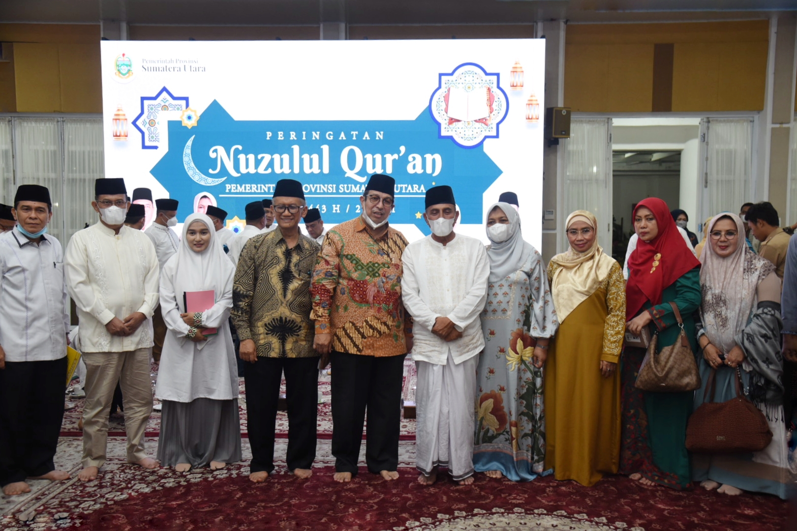 Peringati Nuzul Quran,Prof Said Agil Husein Apresiasi Kepedulian Gubernur dan Wakil Gubernur Sumut