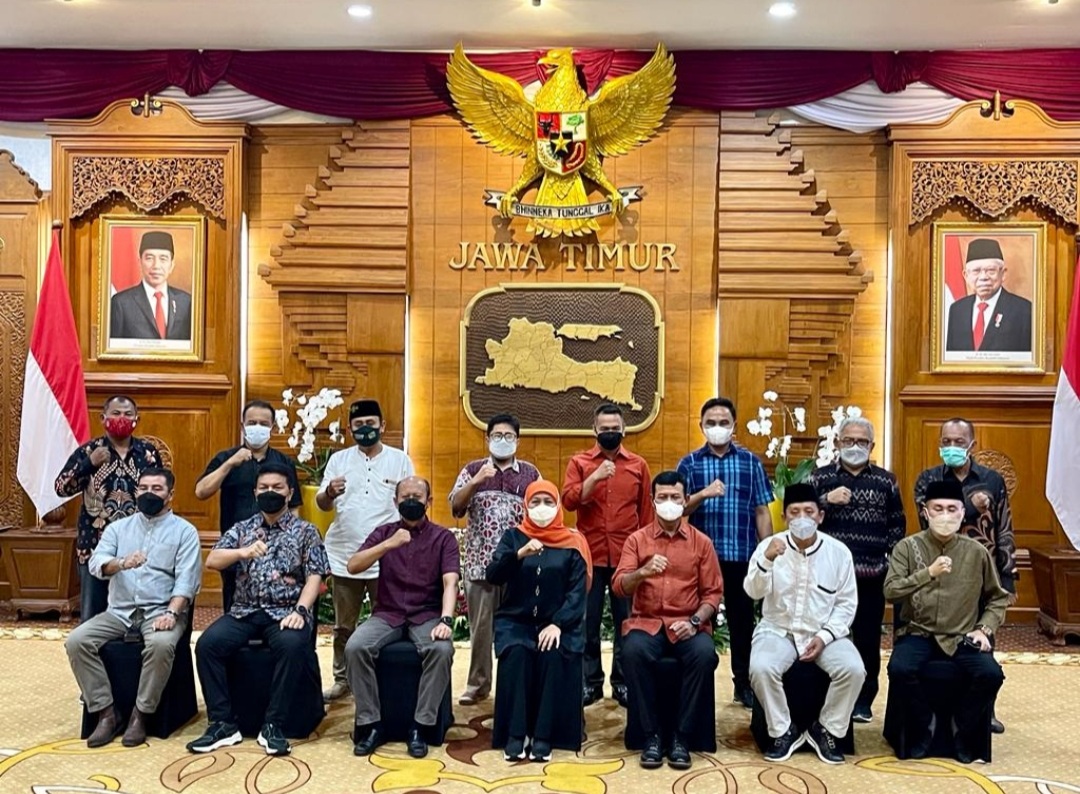 Perkuat Silaturahmi, Forkopimda Jatim Gelar Pertemuan dengan SPSI Jatim