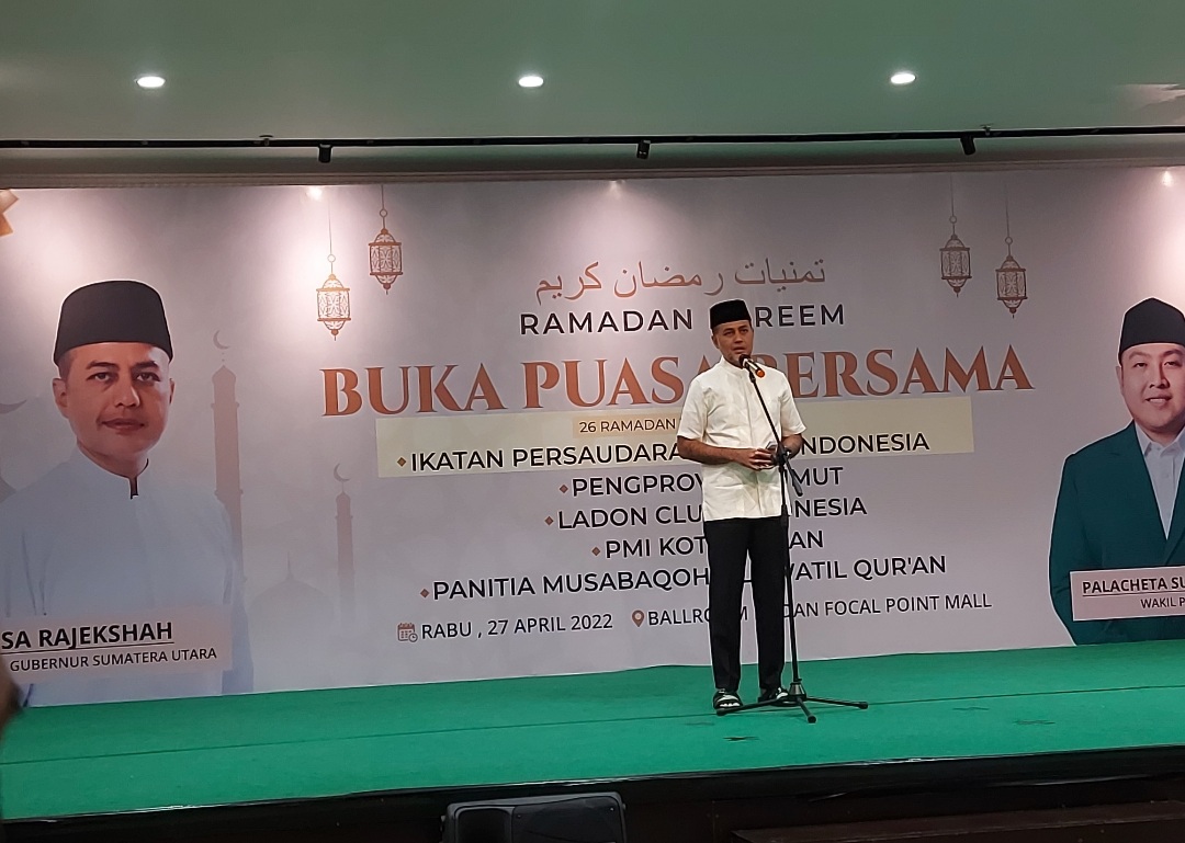 Tingkatkan Silaturrahmi, Wagubsu Buka Puasa Bersama dengan Organisasi Dipimpinannya