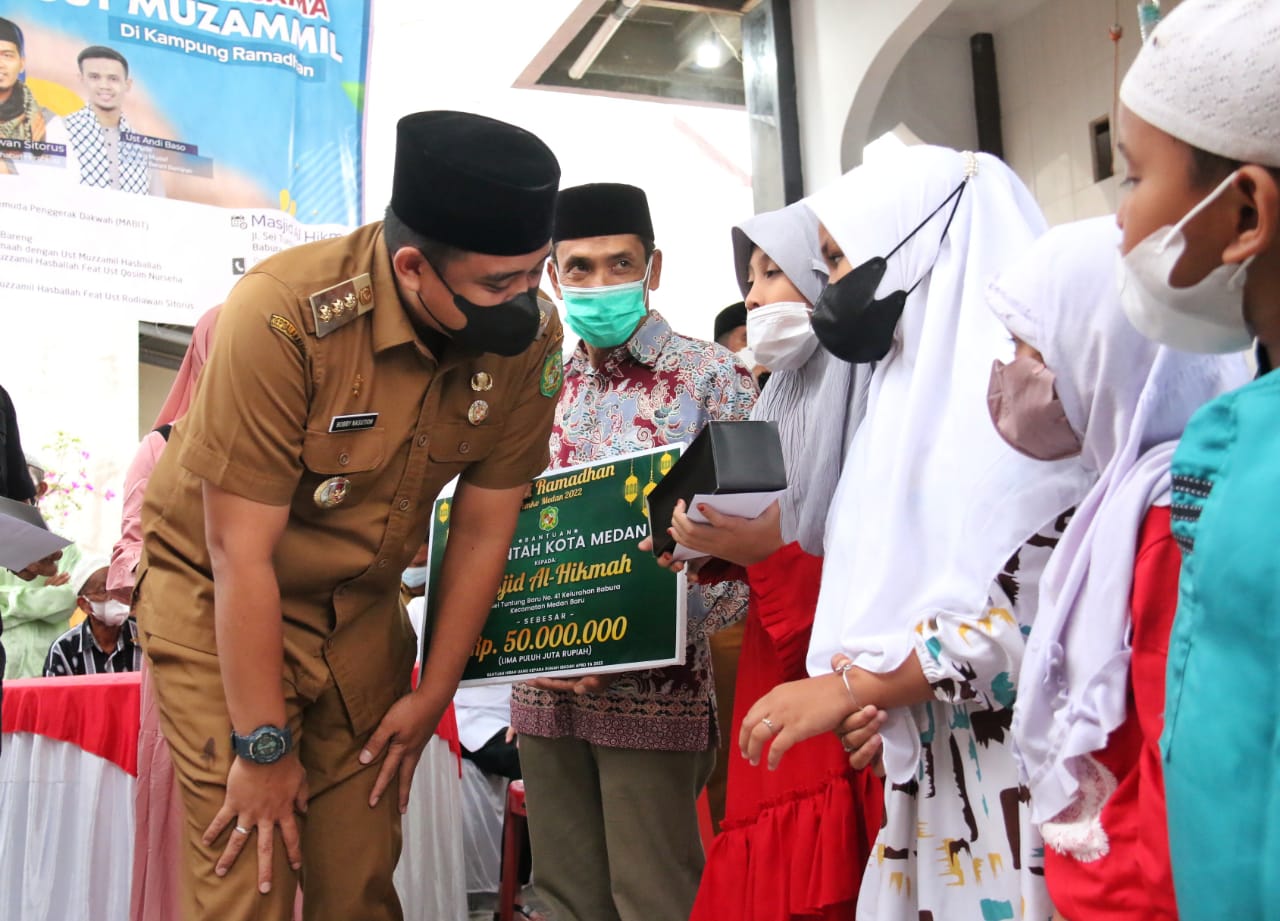 Bobby Nasution Ajak Masyarakat Wujudkan Rasa Syukur Atas Kesehatan Yang Diberikan Oleh Allah SWT Dengan Mengikuti Program Vaksinasi Covid-19
