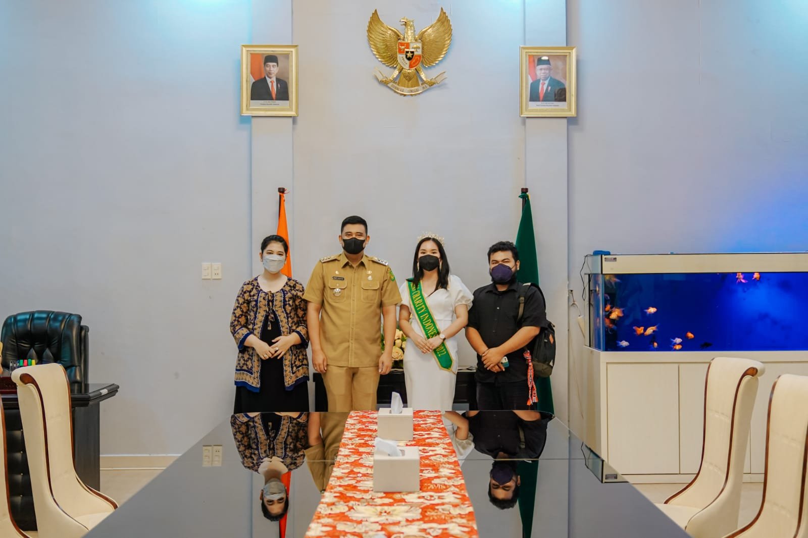 Terima Miss Charity Indonesia 2022, Bobby Nasution: Momentum Kenalkan Medan, Ketua TP PKK: Angkat Peran Perempuan