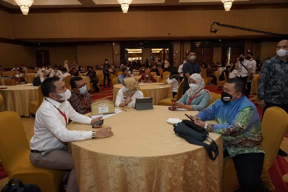 Bupati Pakpak Bharat Hadiri Roving Seminar Kekayaan Intelektual