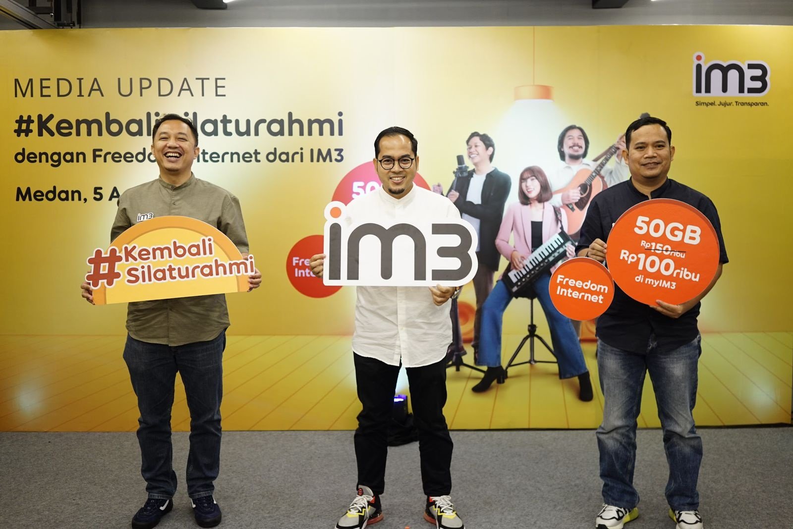 IM3 Ajak Generasi Muda Kota Medan #KembaliSilaturahmi di Ramadan Tahun ini dengan Kuota Besar Freedom Internet