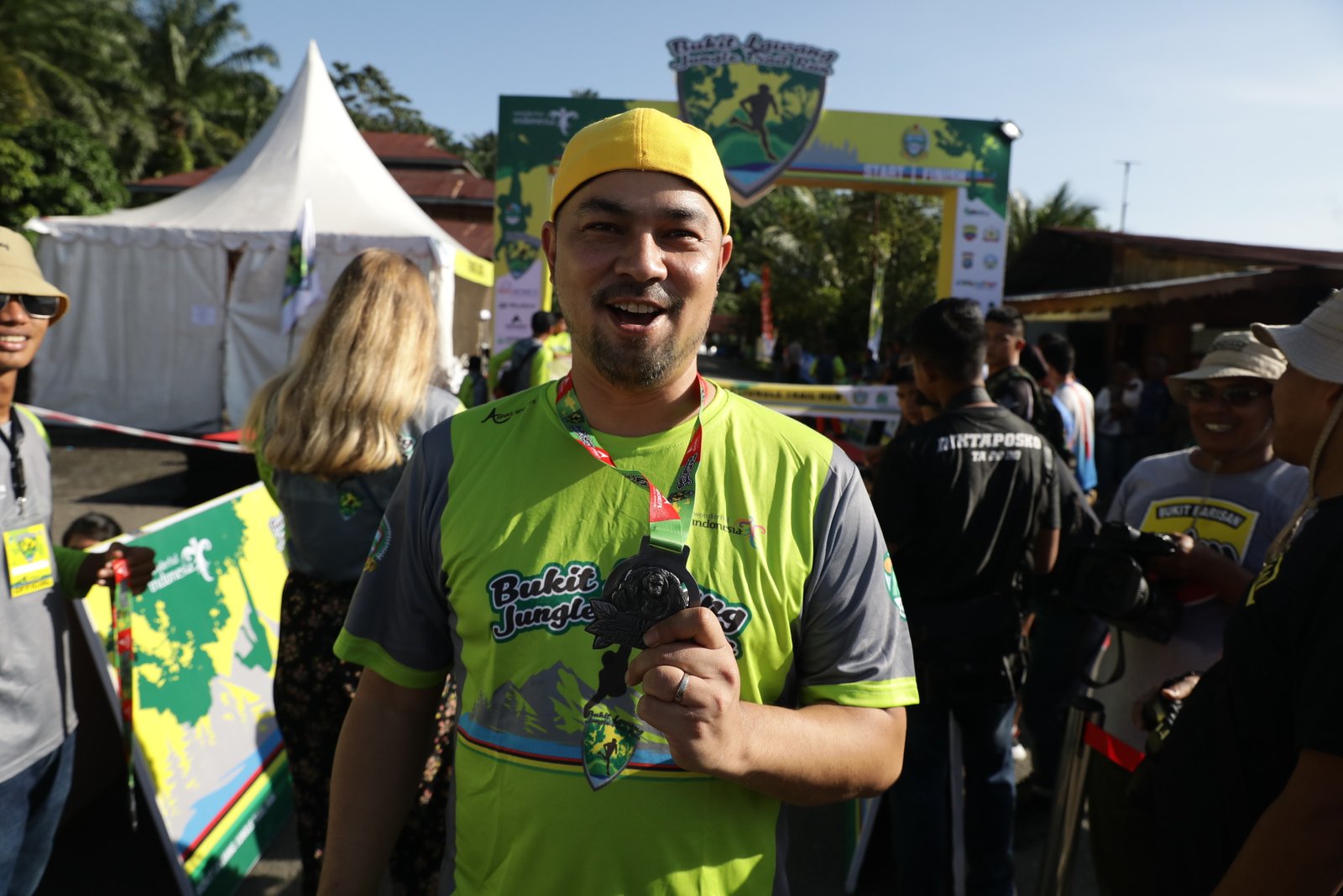 Ikuti Bukit Lawang Jungle Trail Run, Sultan Djorghi Ingin Kembali ke Bukit Lawang dengan Keluarga
