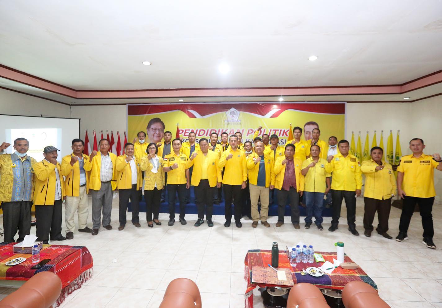 Konsulidasi ke Dairi, Ketua DPD Partai Golkar Sumut  : Kebersamaan Kunci Kemenangan