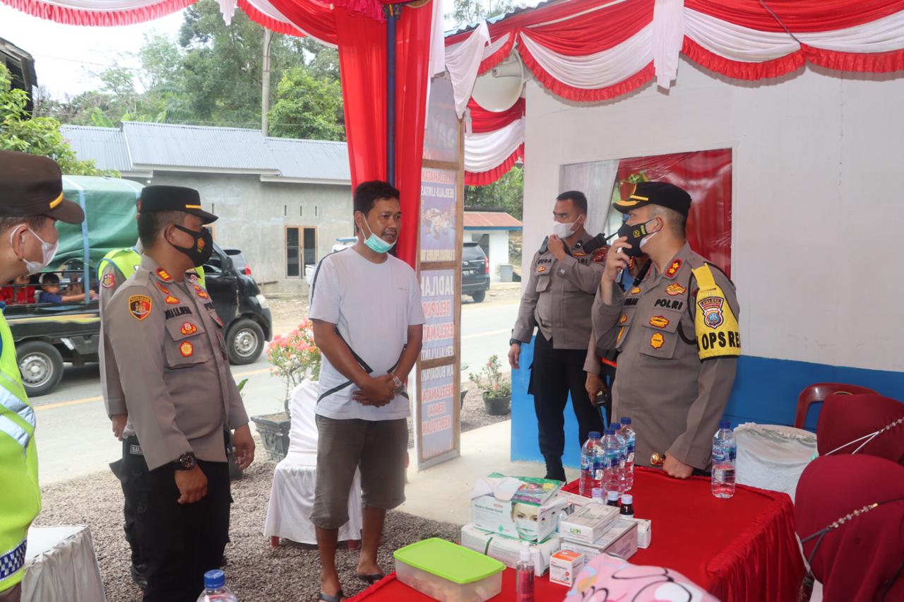 Dugaan Marak Pungli di Wisata Aek Sijorni, Ini Pesan Kapolres Tapsel AKBP Roman Smaradhana Elhaj 