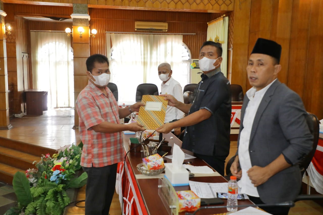 Pansus DPRD Kabupaten Asahan Sampaikan Hasil Pembahasan LKPJ Bupati Asahan