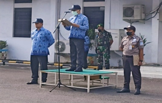 Direktur Limbah Tirtanadi Inspektur Upacara Peringatan Hari Kebangkitan Nasional Ke 114 Tahun