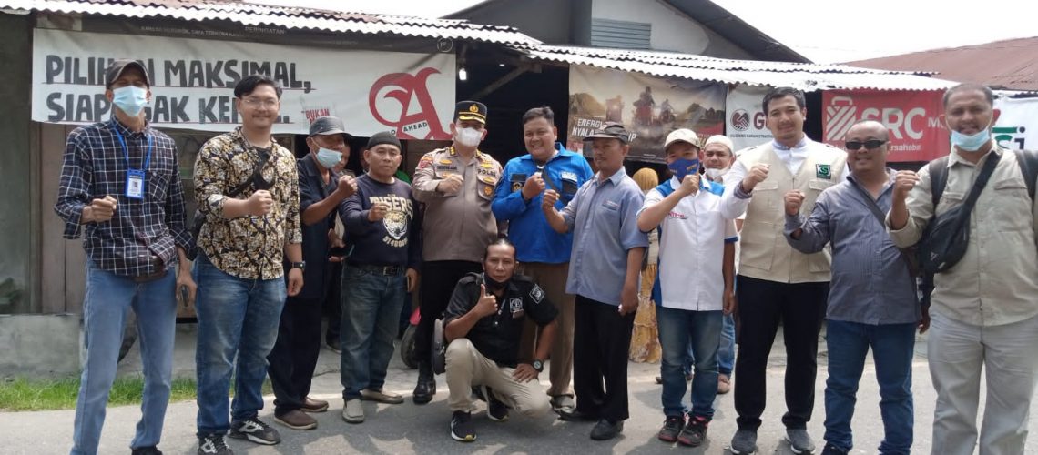 Giat Jurnalis Medan Utara Bersama Kombes pol Ikhwan Lubis