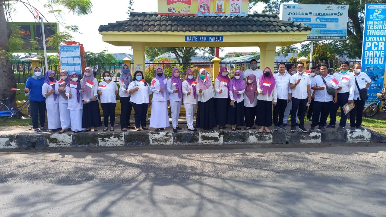 RSU Sri Pamela Ikut Lepas Purna Walikota Tebing Tinggi