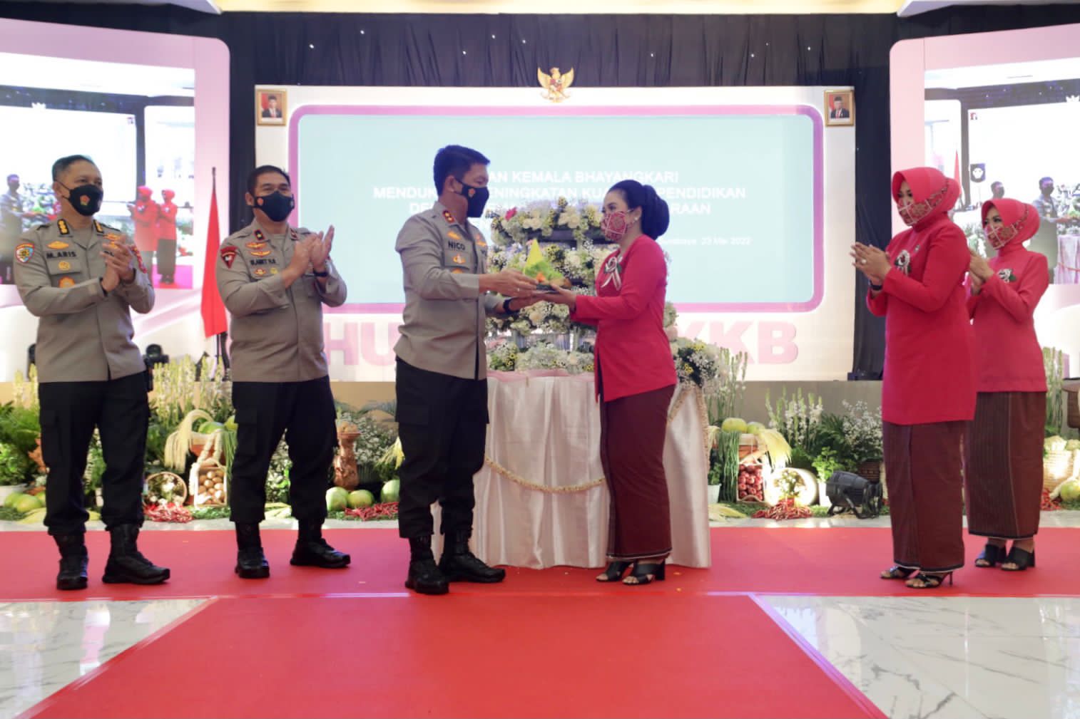 Kapolda Jatim Ikuti Upacara Virtual HUT Ke-42 Yayasan Kemala Bhayangkari Tahun 2022, Ini Sambutannya