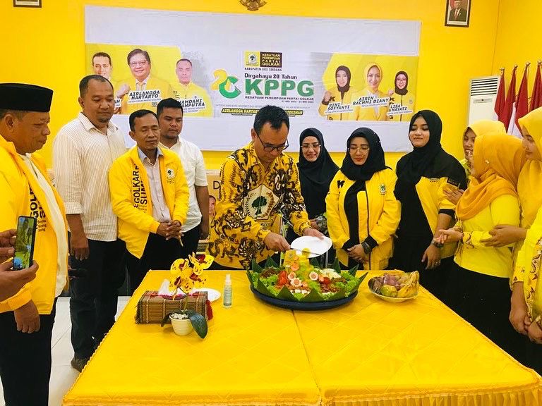 HUT KPPG ke 20,  H. Hamdani Syahputra : Ajak Perempuan Tangguh  Jemput 2 Juta  Kader Golkar