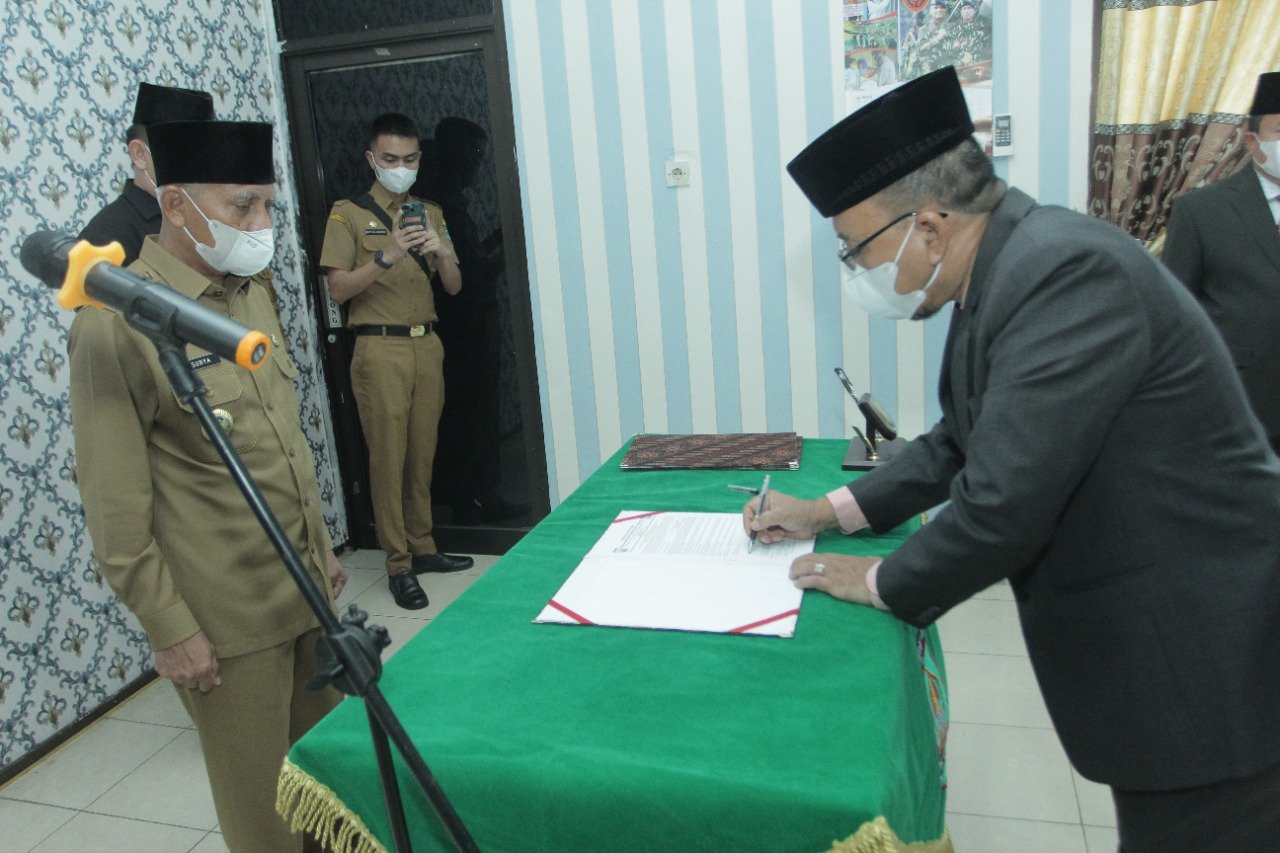 John Hardi Nasution Resmi di Lantik Sebagai Dewan Pengawas PDAM Tirta Silau Piasa Kabupaten Asahan