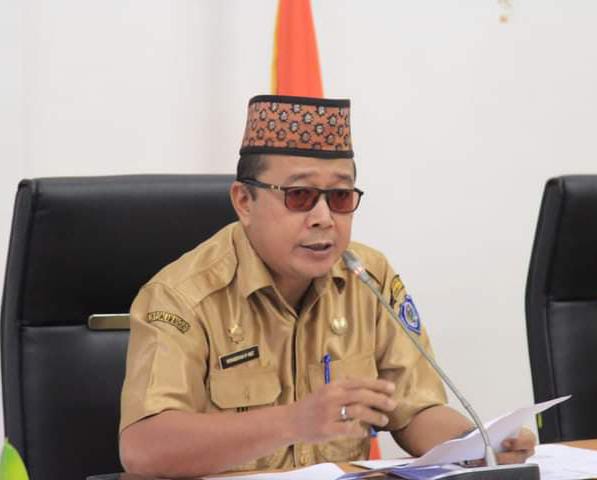 Asisten II Pemerintahan Kabupaten Labuhanbatu Pimpin Rapat Monitoring dan Evaluasi Penyediaan Faskes