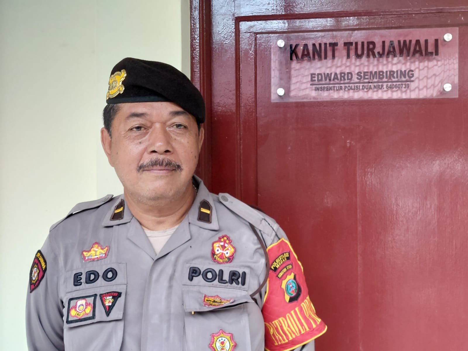 Ini Dia Sosok Plt.Kanit Turjawali Sat Samapta Polrestabes Medan Ipda Edward Sembiring