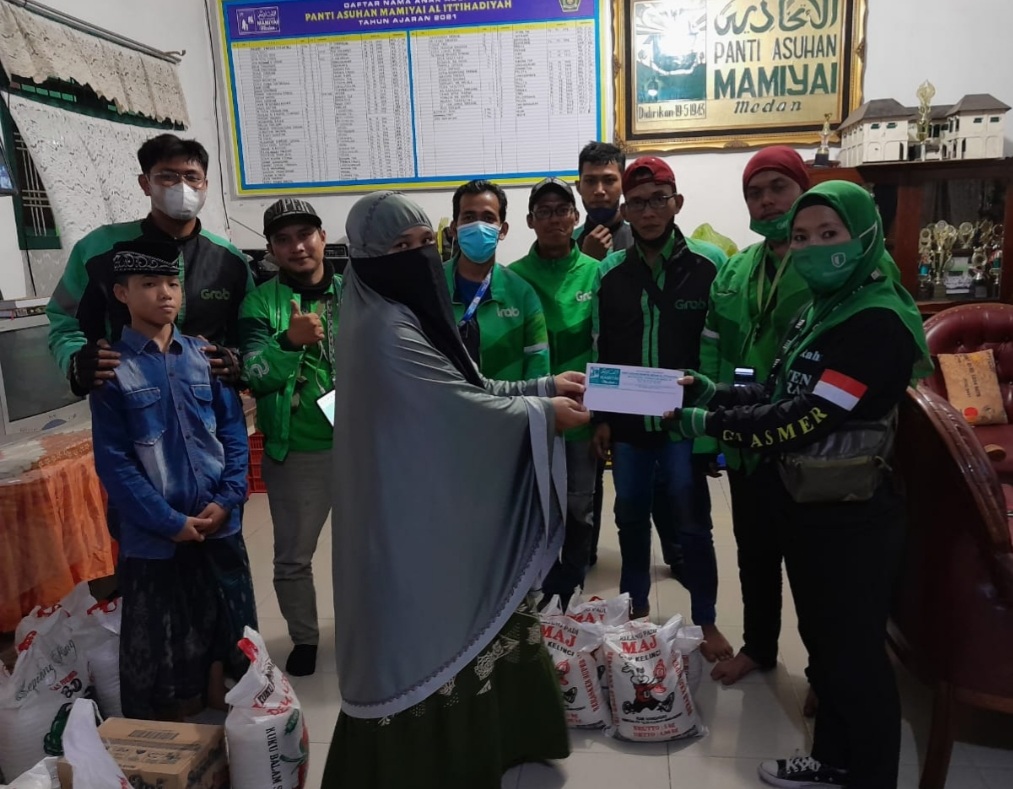 Sambut Idul Fitri 1 Syawal 1443 Hijriah GM-Pasmer Memberikan Bantuan Ke Panti Asuhan Mamiyai 