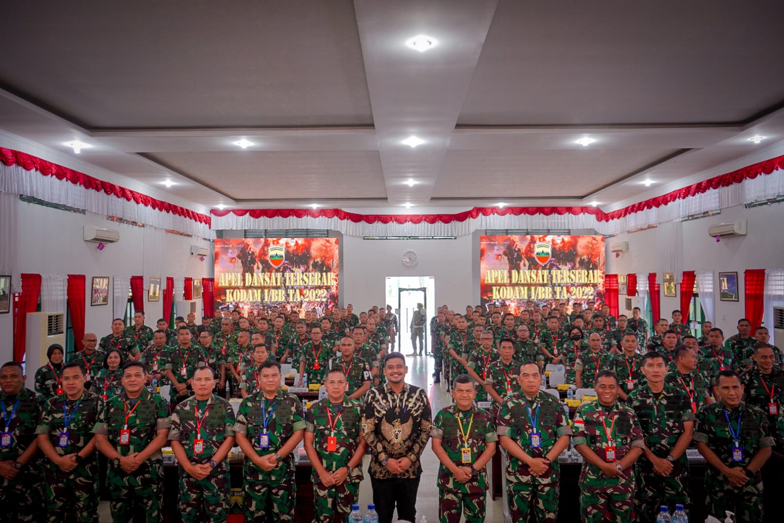 Di Hadapan Seluruh Dansat Kodam I/BB,  Bobby Nasution : Ketakutan Ambil Keputusan Harus Dihilangkan Demi Kesejahteraan Masyarakat