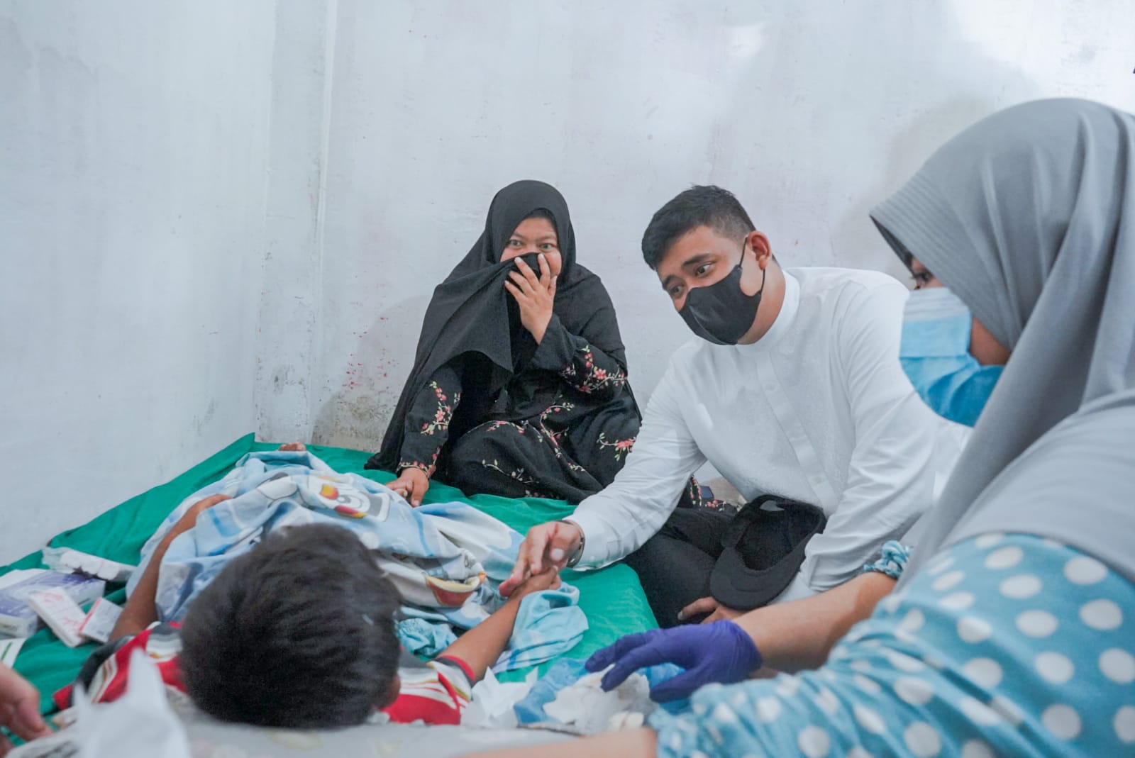 Bobby Nasution Minta Camat Medan Sunggal Bawa Bocah 6 Tahun Korban Puting Beliung Ke RSUD Dr Pirngadi