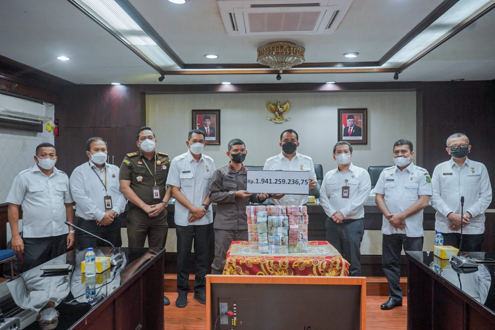 Kejari Belawan dan BPK Selamatkan Keuangan Negara Rp. 1,9 M Lebih